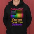 Caitlyn Jenner Governor Trans Form California Lgbt Us Flag Women Hoodie