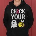 Check Your Boo Bees Breast Cancer Squad Breast Cancer Awareness Women Hoodie