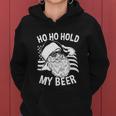 Christmas In July Hipster Santa Ho Ho Women Hoodie