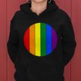 Circle Lgbt Gay Pride Lesbian Bisexual Ally Quote Women Hoodie