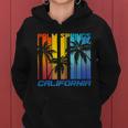 Cool Retro Palm Springs California Women Hoodie
