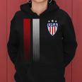 Cool Usa Soccer Jersey Stripes Tshirt Women Hoodie