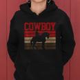 Cowboy Rodeo Horse Gift Country Women Hoodie