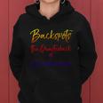 Cute Quote Cheer Backspots The Quarterback Of Cheerleading Gift Women Hoodie