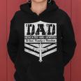 Dad Dedicated And Devoted To God Family & Freedom Women Hoodie
