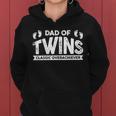 Dad Of Twins Classic Overachiever Women Hoodie