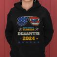 Desantis 2024 Lets Go Brandon 4Th Of July Women Hoodie