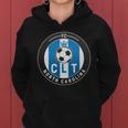 Distressed Charlotte North Carolina Clt Soccer Jersey Tshirt Women Hoodie