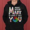 Dot Day Make Your Mark See Where It Takes You Dot Day V2 Women Hoodie Graphic Print Hooded Sweatshirt