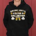 Drink Until Youre A Gallagher Funny St Patricks Day Drinking Women Hoodie
