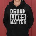 Drunk Lives Matter Vintage Irish Clover Tshirt Women Hoodie