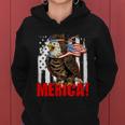 Eagle American Flag Usa Flag Mullet Eagle 4Th Of July Merica Gift Women Hoodie