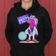 Eat Pizza Funny Happy Thanksgiving Women Hoodie