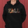 Fall Pumpkin Thanksgiving Quote Women Hoodie