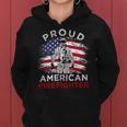 Firefighter Proud American Firefighter Vintage July 4Th For Firefighter V2 Women Hoodie