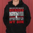 Firefighter Proud Fireman Dad Of A Firefighter Father Fire Dad Women Hoodie