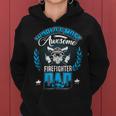 Firefighter Proud Worlds Awesome Firefighter Dad Cool Dad Fathers Day Women Hoodie