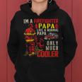 Firefighter Vintage Im A Firefighter Papa Definition Much Cooler Women Hoodie