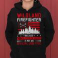 Firefighter Wildland Firefighter Job Title Rescue Wildland Firefighting V2 Women Hoodie