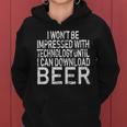 Funny Beer Drinker Women Hoodie