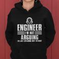 Funny Engineer Art Mechanic Electrical Engineering Gift Women Hoodie