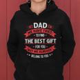 Funny Fathers Day Meaningful Gift Dad From Daughter Son Wife For Daddy Gift Women Hoodie