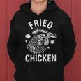 Funny Fried Chicken Smoking Joint Women Hoodie