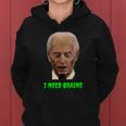 Funny Halloween Zombie Joe Biden I Need Brains Tshirt Women Hoodie