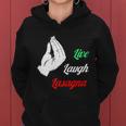 Funny Live Laugh Lasagna Funny Lasagna Lovers Women Hoodie