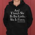 Funny Shakespeare Fierce Quote Tshirt Women Hoodie