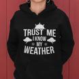 Funny Weather Meteorologist Gift Forecaster Weatherman Climate Fun Gift Women Hoodie