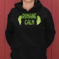 Gardening Romaine Calm Leaf Idea Gift Women Hoodie Graphic Print Hooded Sweatshirt
