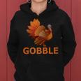 Gobble Turkey Thanksgiving Tshirt Women Hoodie