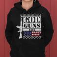 God Guns Trump Tshirt V2 Women Hoodie