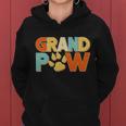 Grand Paw Funny Dog Grandpa Tshirt Women Hoodie