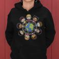 Happy Earth Day Children Around The World Women Hoodie