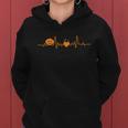 Heartbeat Pumpkin Halloween Quote V2 Women Hoodie