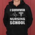 I Survived Nursing School Tshirt Women Hoodie