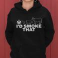 Id Smoke That Pot Head Marijuana Tshirt Women Hoodie