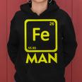 Iron Science Funny Chemistry Fe Periodic Table Tshirt Women Hoodie