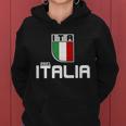 Italy Italia 2021 Football Soccer Logo Tshirt Women Hoodie