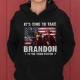 Its Time To Take Brandon To The Train Station V3 Women Hoodie
