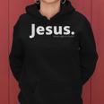 Jesus Period Women Hoodie Graphic Print Hooded Sweatshirt