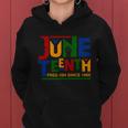 Juneteenth Freeish Since 1865 Shirt Celebration Black Pride Month Women Hoodie