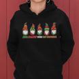 Just Hanging With My Gnomies Christmas Women Hoodie