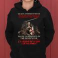 Knights TemplarShirt - Today I Whispered In The Devils Ear I Am A Child Of God A Man Of Faith A Warrior Of Christ I Am The Storm Women Hoodie