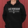 Lake Winnisquam Boating Gift Women Hoodie