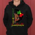 Little Miss Junenth Girl Toddler Black History Month Women Hoodie Graphic Print Hooded Sweatshirt