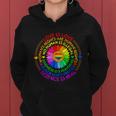 Love Is Love Science Is Real Kindness Is Everything Lgbt Women Hoodie
