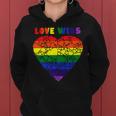 Love Wins Heart Women Hoodie